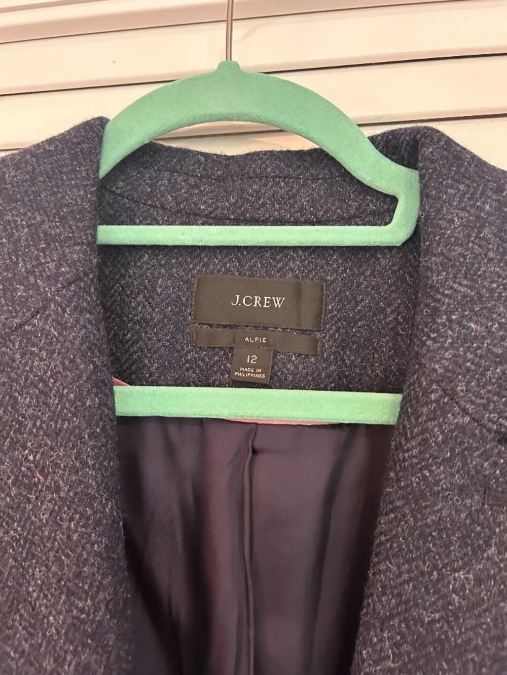 J. Crew Alfie Wool Blazer